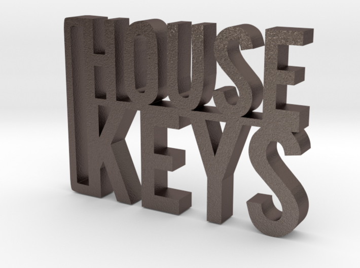 House Keys Key Chain 3d printed