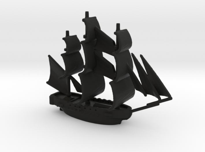 HMS Surprise ~1/1000 scale 3d printed