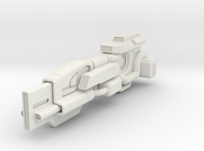 GroundShock Exclusive Weapon: Charge Beam 3d printed