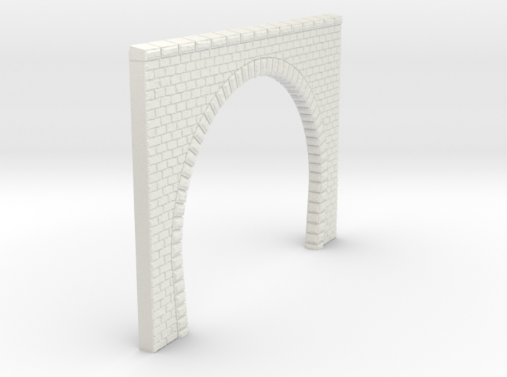 NT14 Tunnel portal for double track 3d printed 