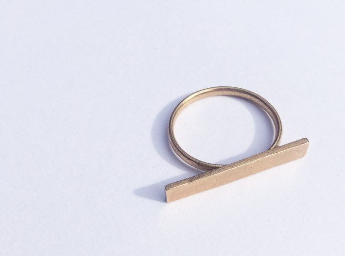 Customizable Space ring (Large) 3d printed