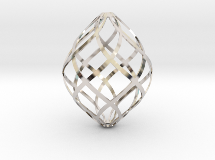 Zonohedron, Large 3d printed
