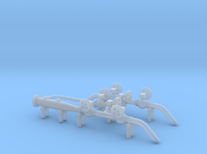 HO Scale Pig Launcher 3d printed