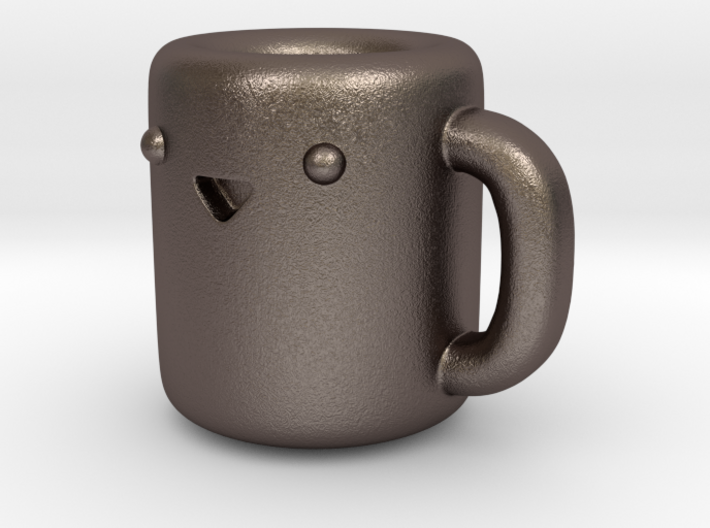 Happy Coffee Cup [Pendant] 3d printed