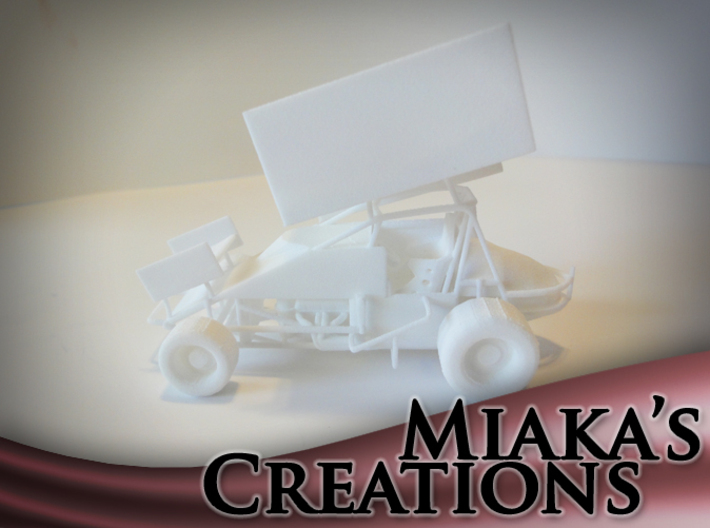 Sprint Car 1/43 Scale 3d printed