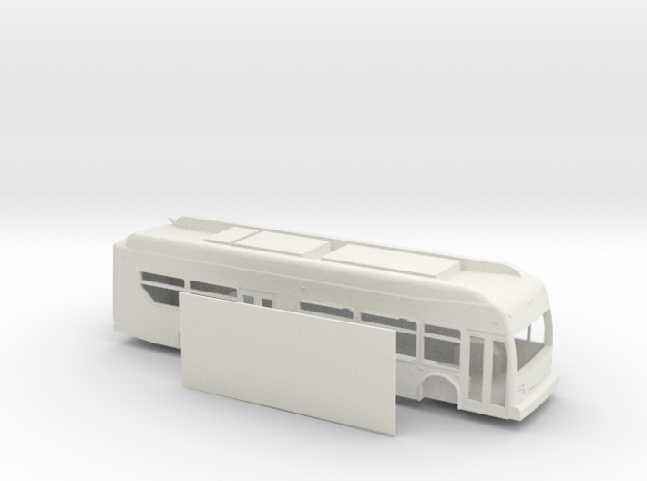 HO scale new flyer xcelsior hybrid bus 3d printed