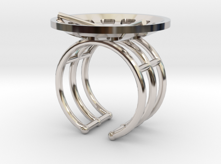 Low Tenor &quot;Essence&quot; Ring 3d printed