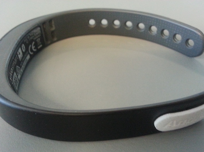 Personalised Vivosmart Clasp 3d printed 