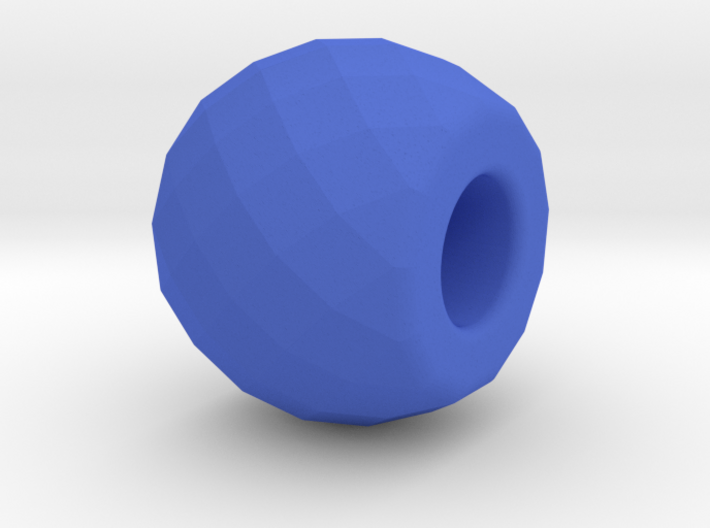 Thursday - Multifaceted Bead 3d printed