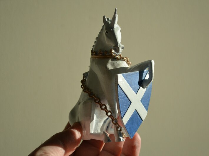 Unicorn 3d printed Example printed on our own 3d printer and painted, not printed by Shapeways