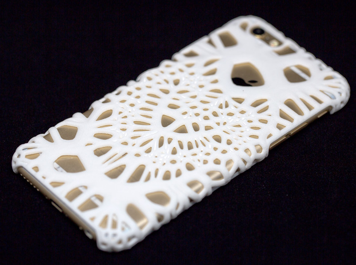iPhone6 Case Heart (Extreme Voronoi Edition) 3d printed