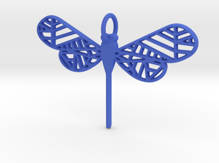 Geometric Dragonfly 3d printed