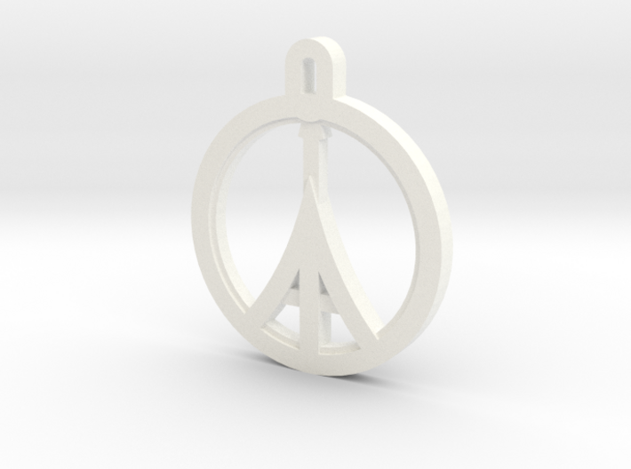 Paris Peace 3d printed