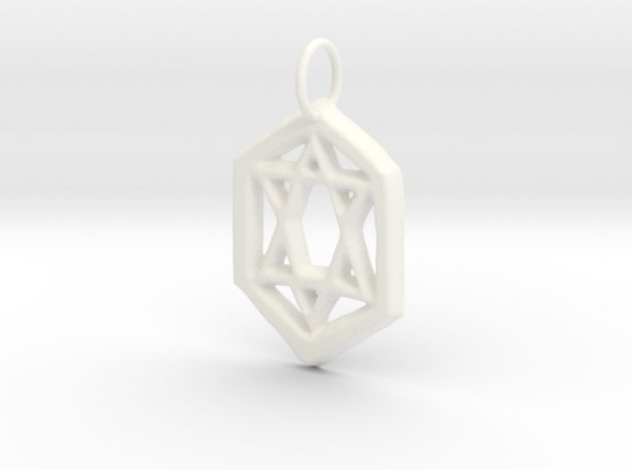 Jewish Star 3d printed