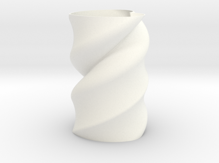 Twisted Heart Vase 3d printed