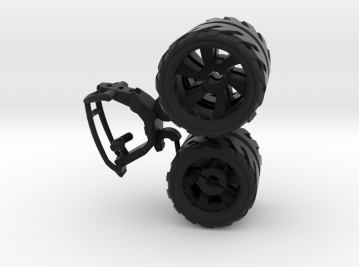 BajaRacer V1: Part 2 in set of 3 - Wheels 3d printed 