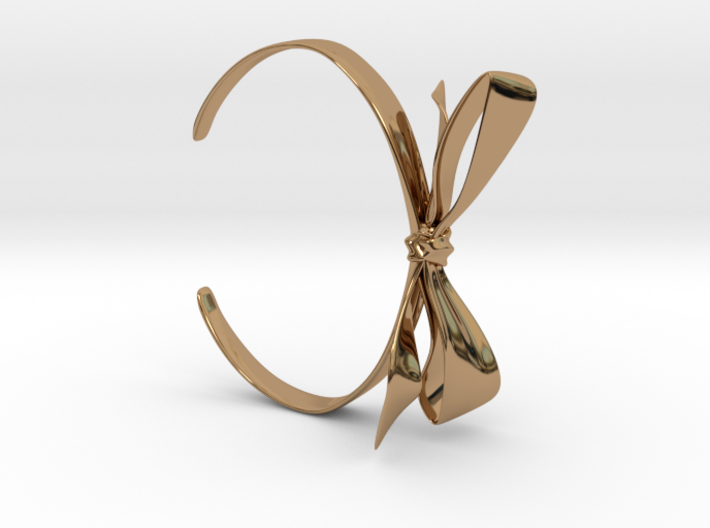 Ribbon Bracelet 3d printed