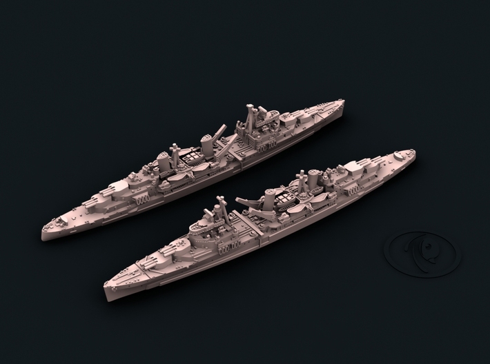 1/1800 UK CL Belfast [1942] 3d printed Computer software render