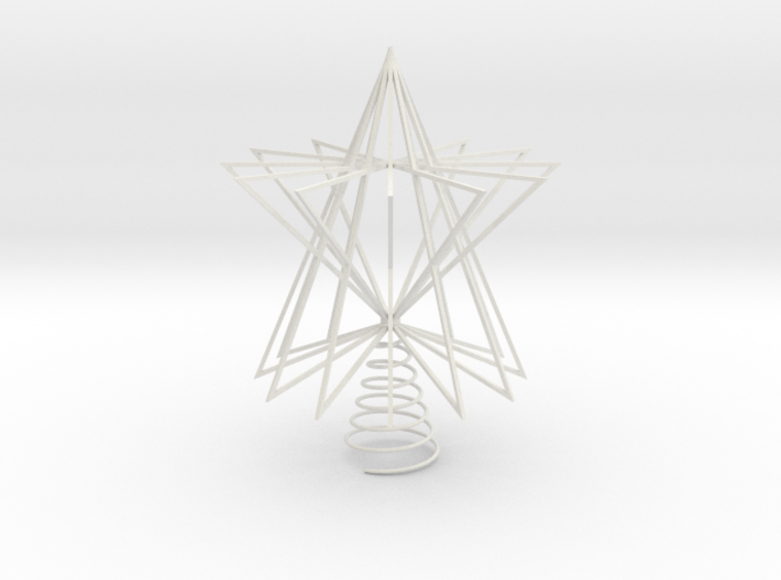 Christmas Tree Star 3d printed