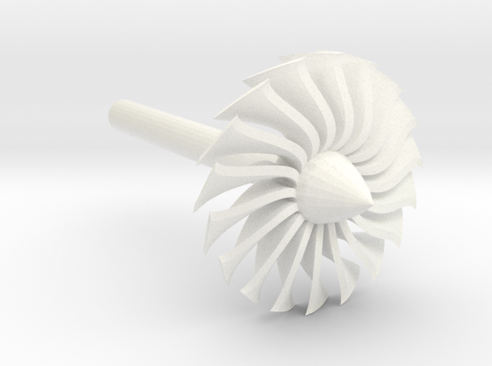 Jet Engine Desk Display [Fan] 3d printed