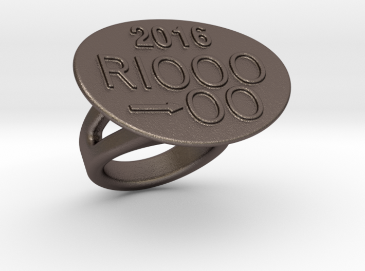 Rio 2016 Ring 20 - Italian Size 20 3d printed