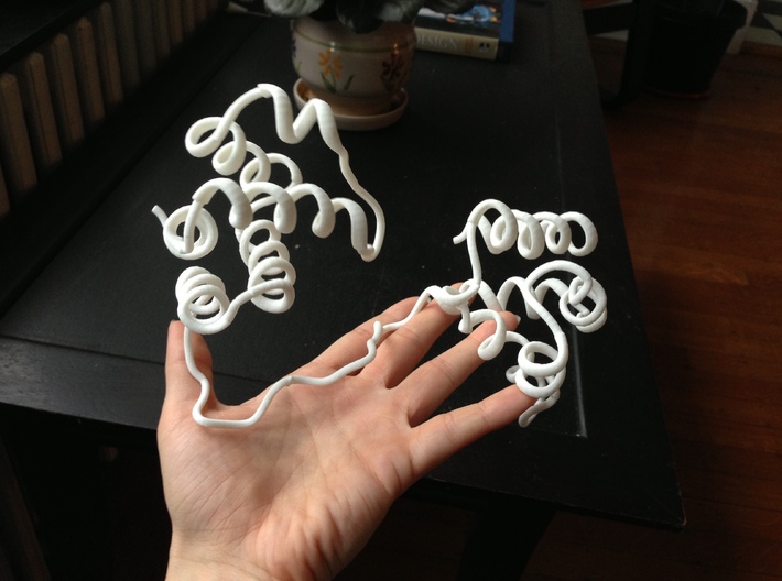 ASC Protein 3d printed     