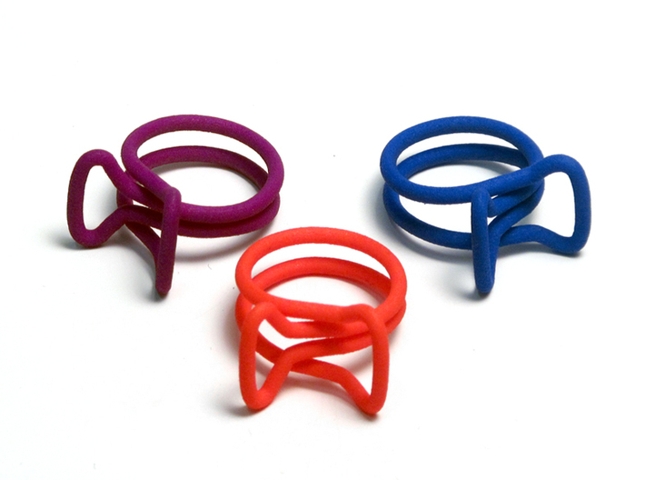 Garish size 7 3d printed garish ring