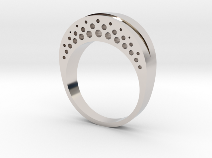 Evaporation Ring - US Size 06 3d printed