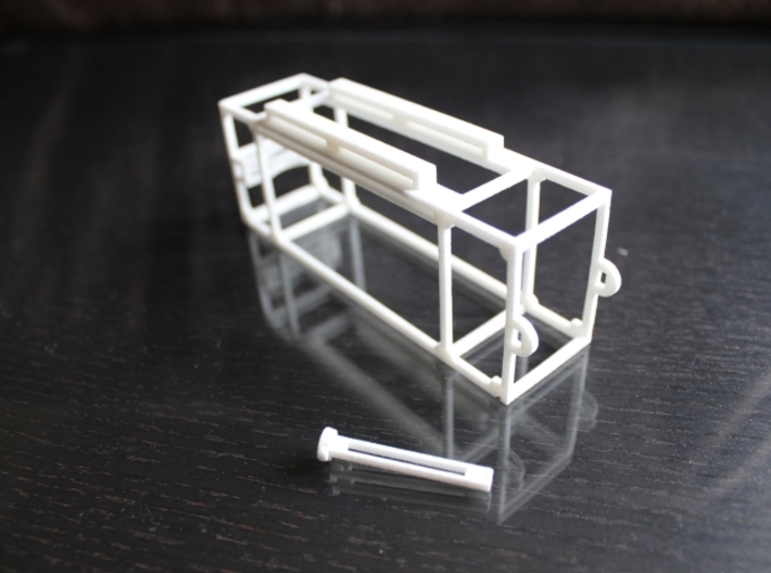 DJI Phantom - 3s Lipo Battery Cage - d3wey 3d printed DJI Phantom 3s Battery Cage