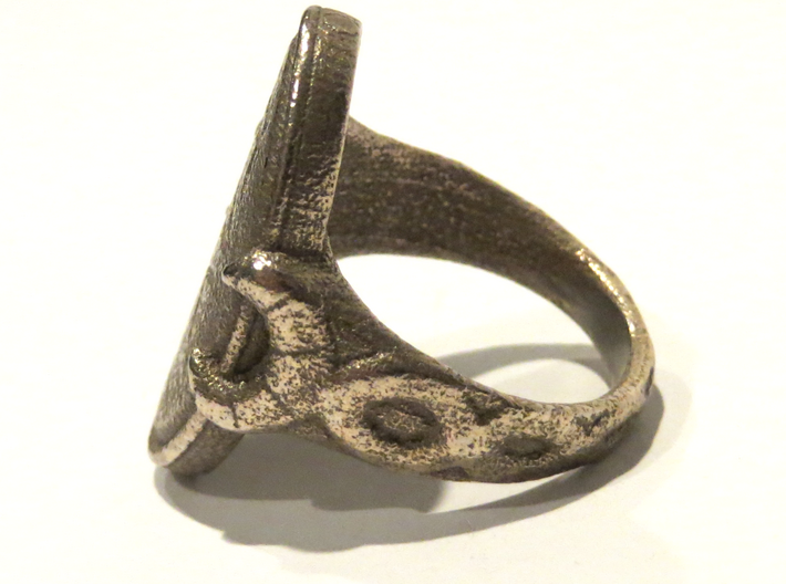 Name Engraved Ring 3d printed 