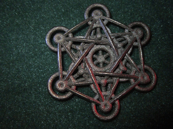 Metatron's Cube - 5cm 3d printed 