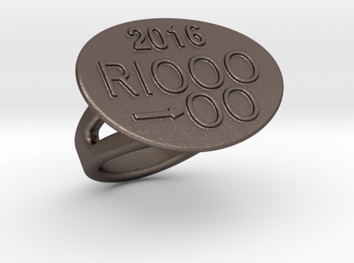 Rio 2016 Ring 29 - Italian Size 29 3d printed
