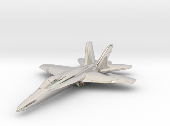 F18e Jet Aircraft - Monopoly Metal Model 3d printed