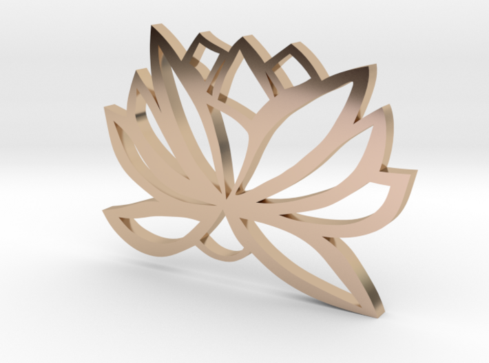 Lotus Design 3d printed