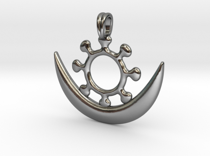 Symbol OSRAM NE NSOROMMA Jewelry Necklace 3d printed