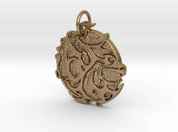 Creator Pendant 3d printed