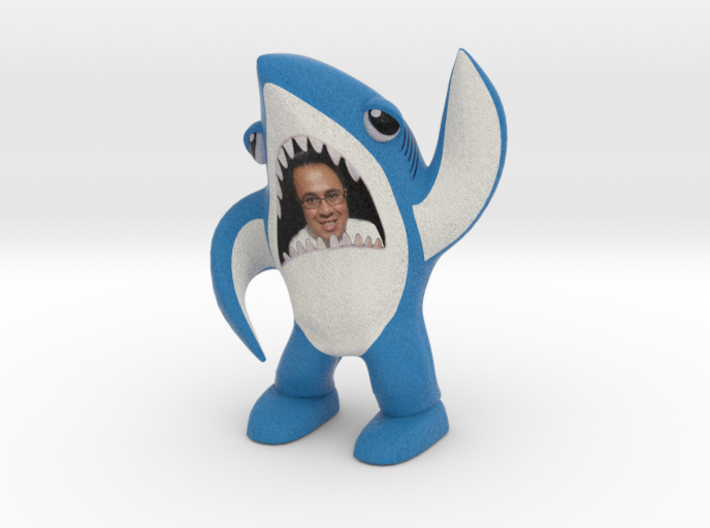 Customized Left Shark 3d printed