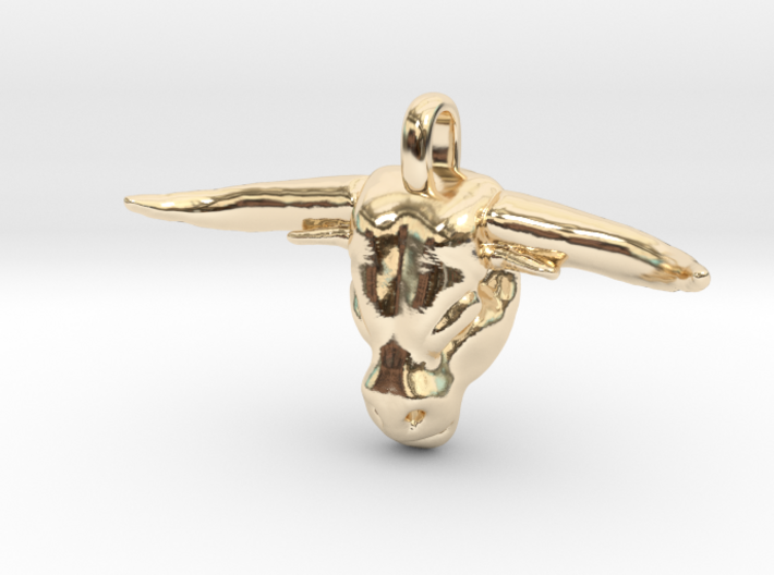 MINOTAUR Symbol Jewelry Pendant 3d printed