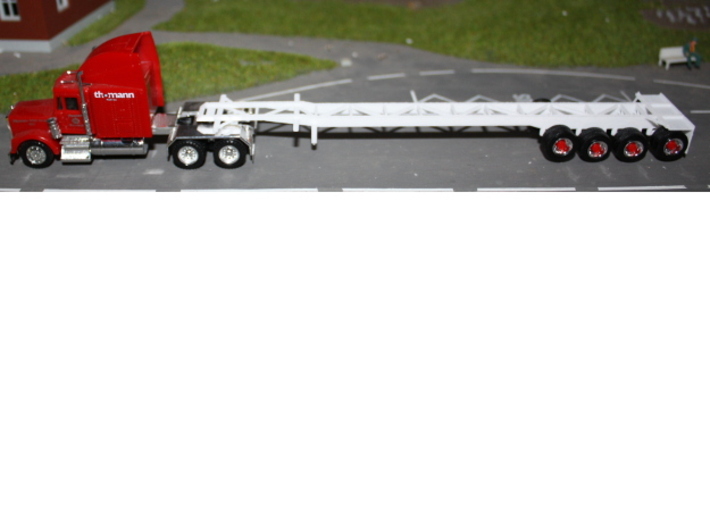 000054 Container Trailer USA HO 3d printed