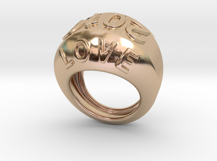 2016 Ring Of Peace 27 - Italian Size 27 3d printed
