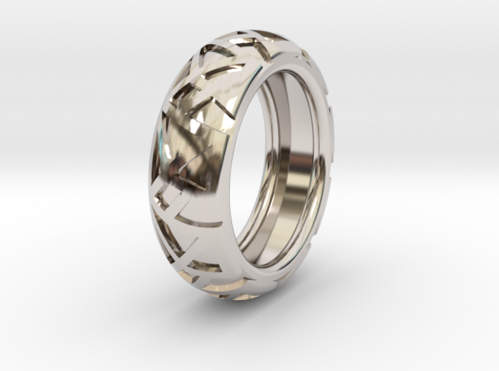 Shapes Ring19.6 3d printed