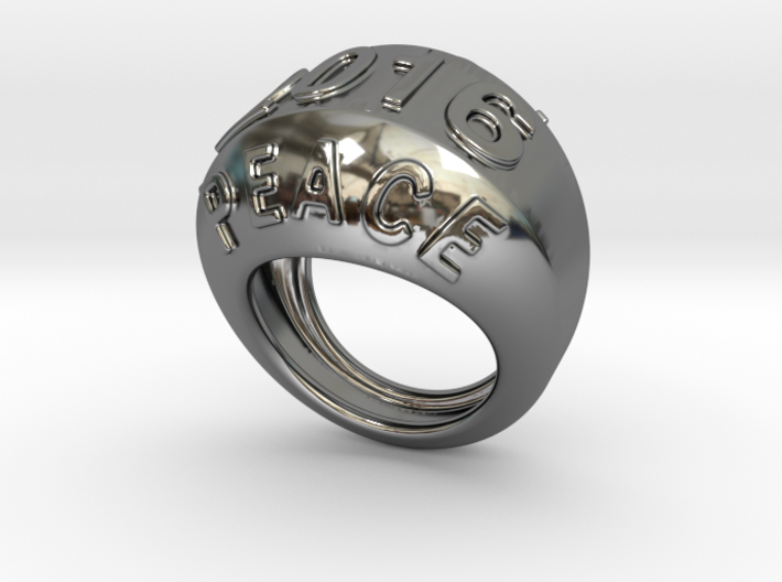 2016 Ring Of Peace 31 - Italian Size 31 3d printed