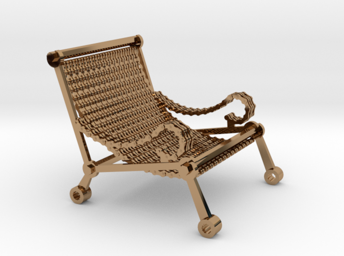 1:12 scale miniature industrial art chair 3d printed