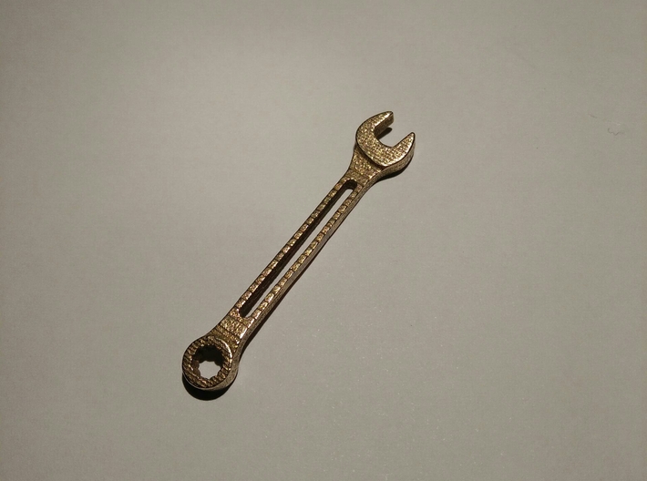 Mini-Wrench Keychain 3d printed 