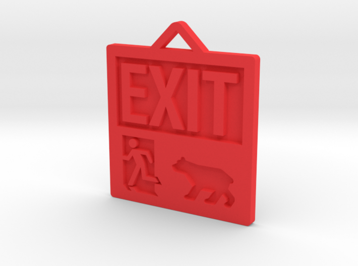 Exit Pursued By Bear 3d printed