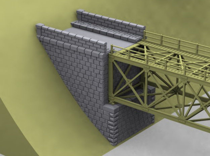 NV4M10 Modular metallic viaduct 1 3d printed