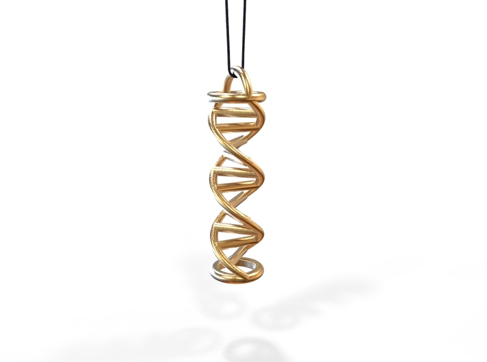 Pendant DNA 3d printed