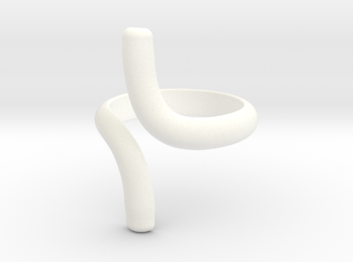 Twisting Ring 3d printed