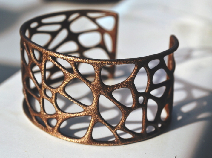 Bracelet abstract #4 3d printed 