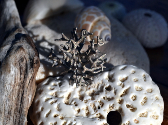 3-dimensional Coral Pendant 3d printed 